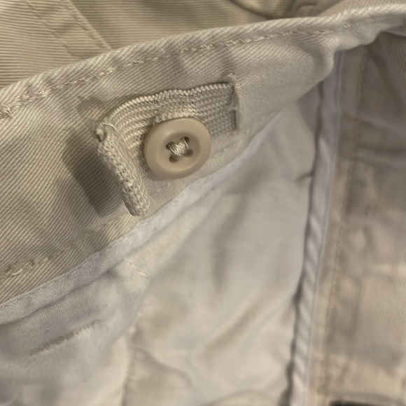 Old Navy khaki pants plain front adjustable waist pockets 100% cotton boys 16 - Picture 5 of 13